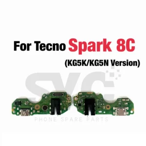 Tecno Spark 7 6 Air Go USB Charging Dock Board Port Connector Flex Cable for Spark 8 8C 8P 9 9T 10C KE5 KG5K - Image 3