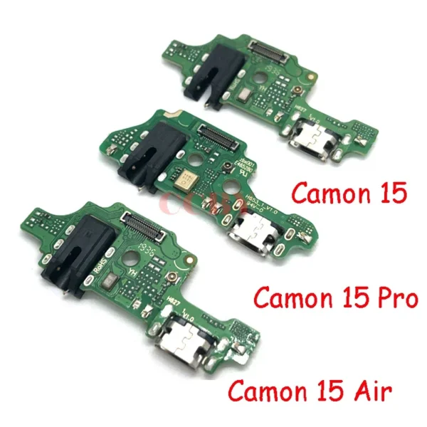 Tecno Camon 11 11S 12 15 16 17 17P 18 18P 19 X Pro CF7 CF8 Air USB Charging Port Dock Connector Flex Cable