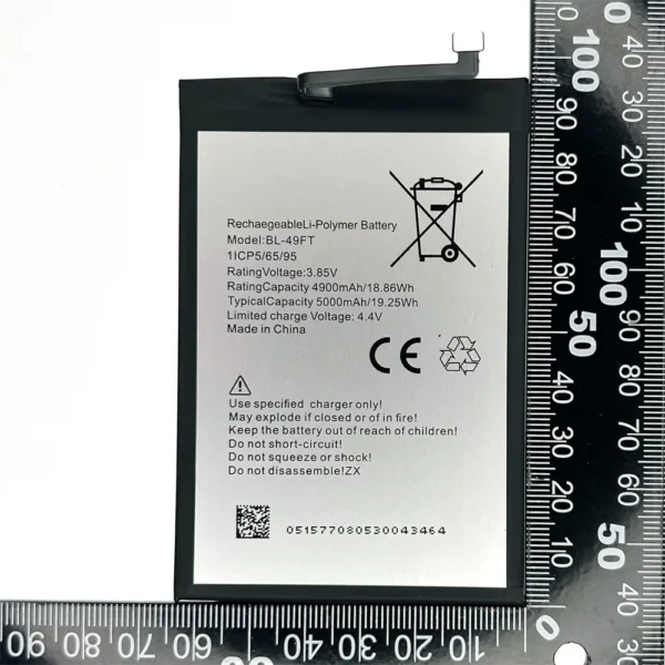 Battery for  Spark 5 Pro / Spark 6 Go / Spark 5 Air / Camon 15 / Pop 4 5 / Spark GO 2022 / 8P / 8C BL49FT