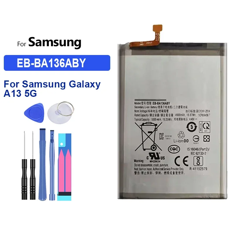 Battery for  Galaxy A71 A70 A60 A53 A51 5G A50 A42 A72 A41 A40 A31 A21S A20E A10E A13 SM-A705 SM-A5360 A5360 A33 - Image 34