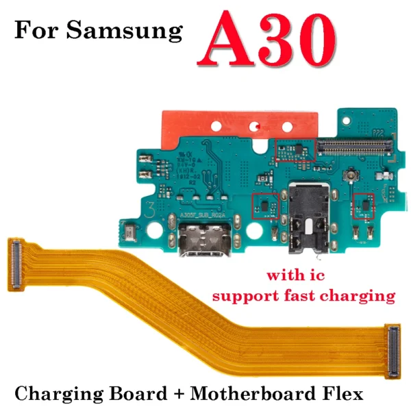 Charging Connector Port Flex for Samsung Galaxy A10 A20 A30 A40 A50 A60 A70 A80 Dock Connector Board