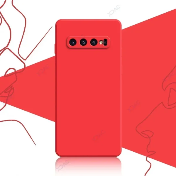 Silicone Covers for Samsung Galaxy S10 plus S10E Samsungs10Plus Soft Phone Case Waterproof Housing