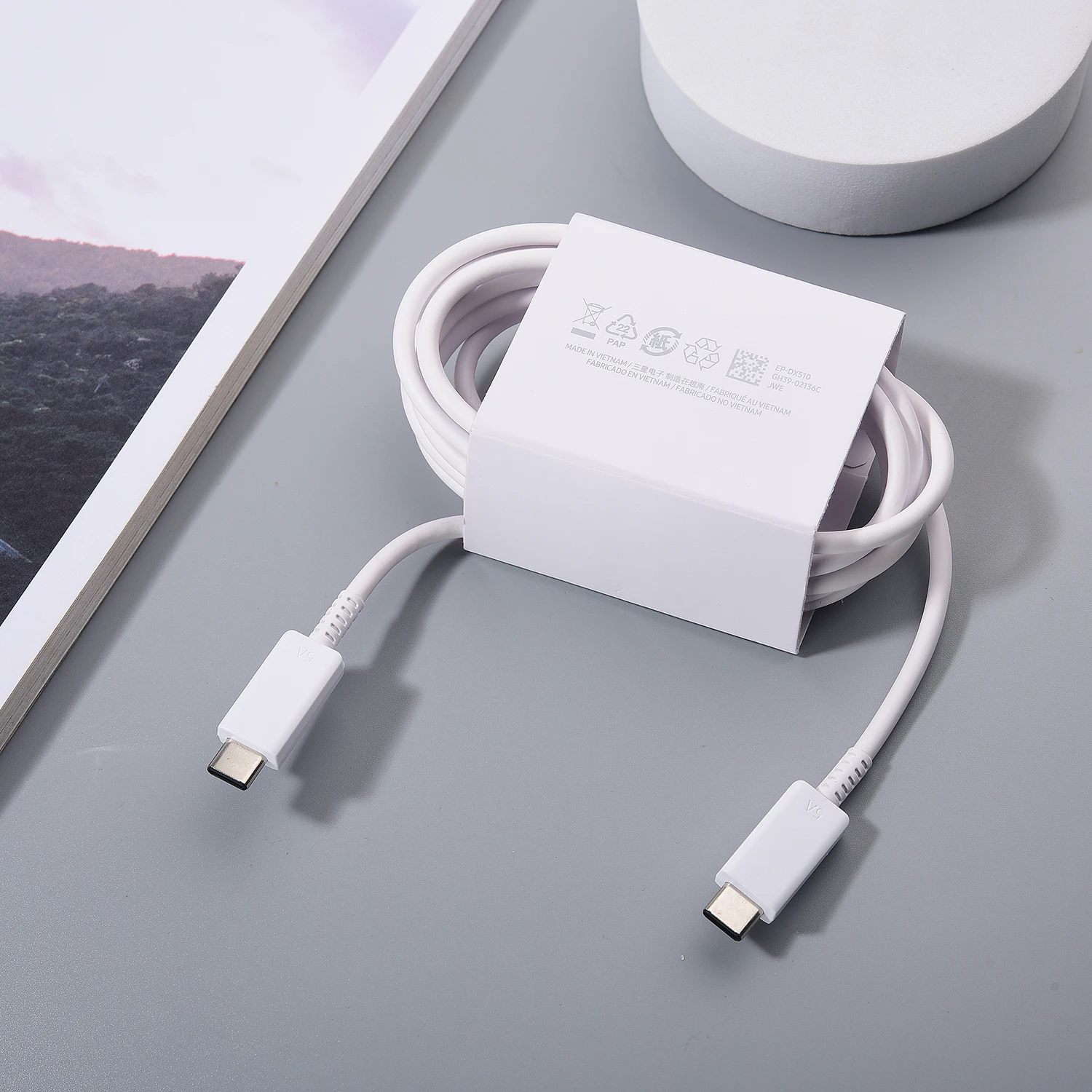 Samsung USB Type C PD Fast Charging 2.0 Cable 25W/45W/65W for Galaxy S23 S24 S25 Ultra A55 A36 A16 Z Flip Fold 5 6 1/1.8M 5A - Image 12