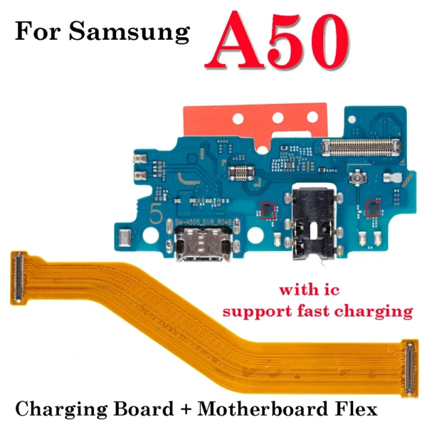 Charging Connector Port Flex for Samsung Galaxy A10 A20 A30 A40 A50 A60 A70 A80 Dock Connector Board