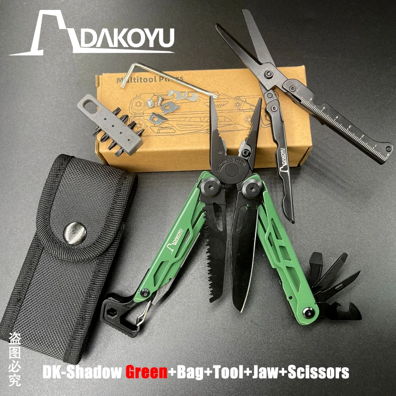 Folding Multi Functional Tool Pliers Multi Functional Combination Tool Pliers EDC Outdoor Equipment Swiss Tools - Image 14