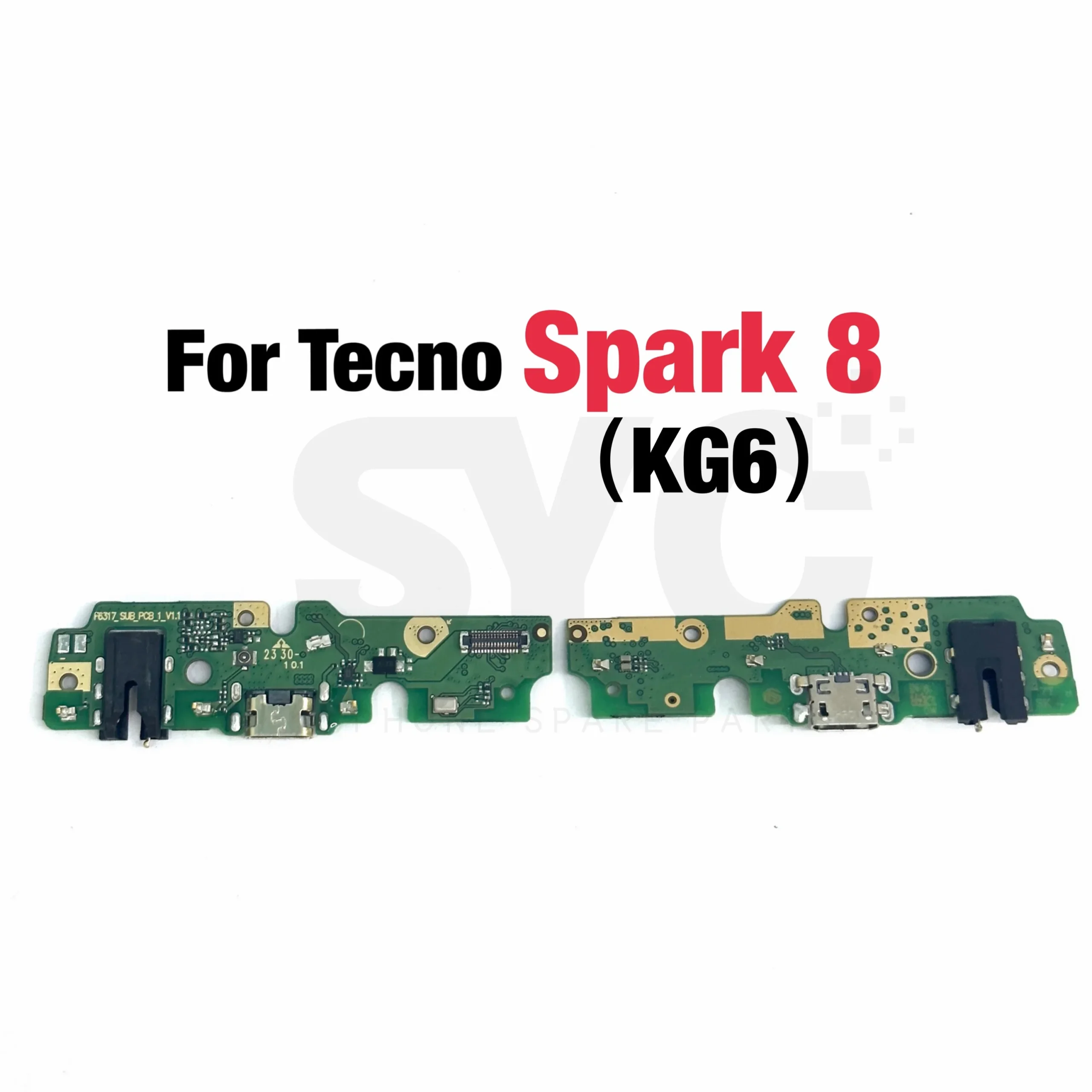 Tecno Spark 7 6 Air Go USB Charging Dock Board Port Connector Flex Cable for Spark 8 8C 8P 9 9T 10C KE5 KG5K - Image 9