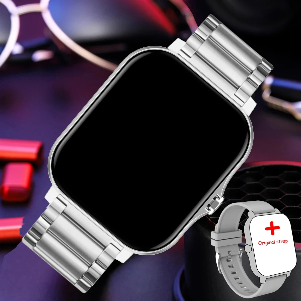 Smart Watch for Men Women Gift Full Touch Screen Sport Fitness Watches BT Call Wristwatch - Image 21