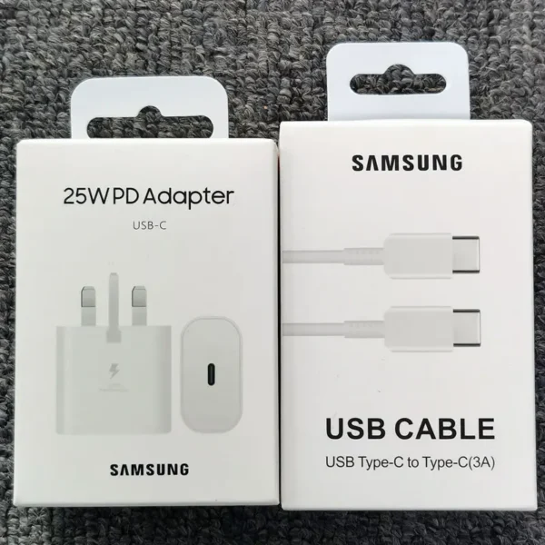 Samsung Charger 25W PD Super Fast Charge Adapter Type C