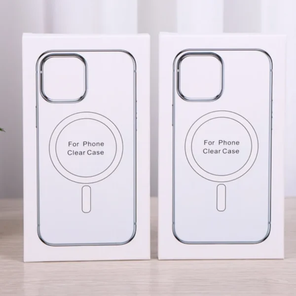 Clear Magsafe Magnetic Case for Iphone 15 13 11 Pro Max 12 Mini XR X XS 14 8 plus SE Transparent Cover