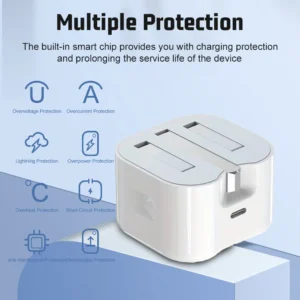 USB C Charger For iPhone 15 14 13 Pro QC3.0 Quick Charge PD 25W Type C Fast Charging Travel Wall Charger Power Adapter - Image 6