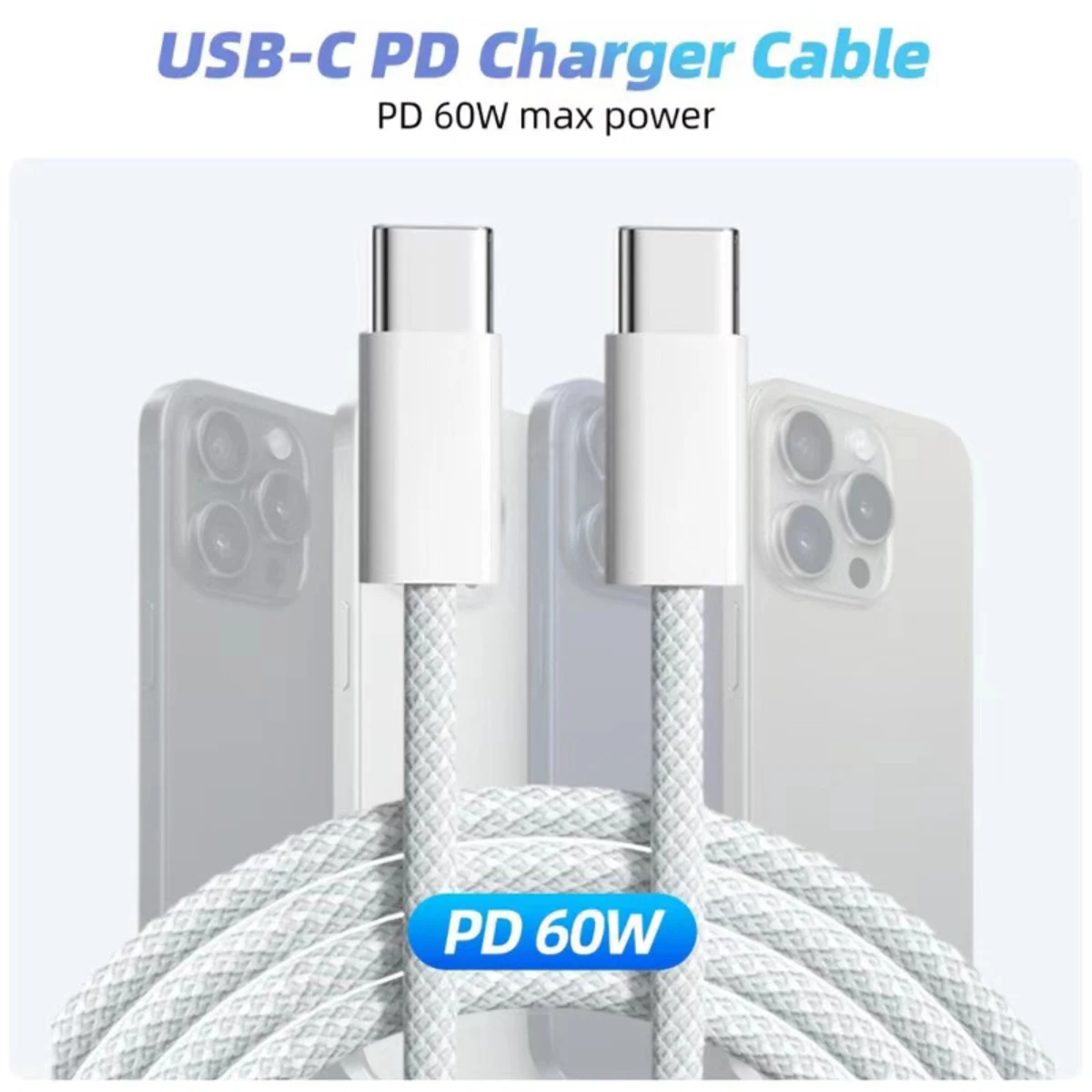 Fast Charger USB C Charger For iPhone16 15/Huawei/Samsung QC3.0 PD 25W Type C Fast Charging Travel Wall Charger Power Adapter - Image 1