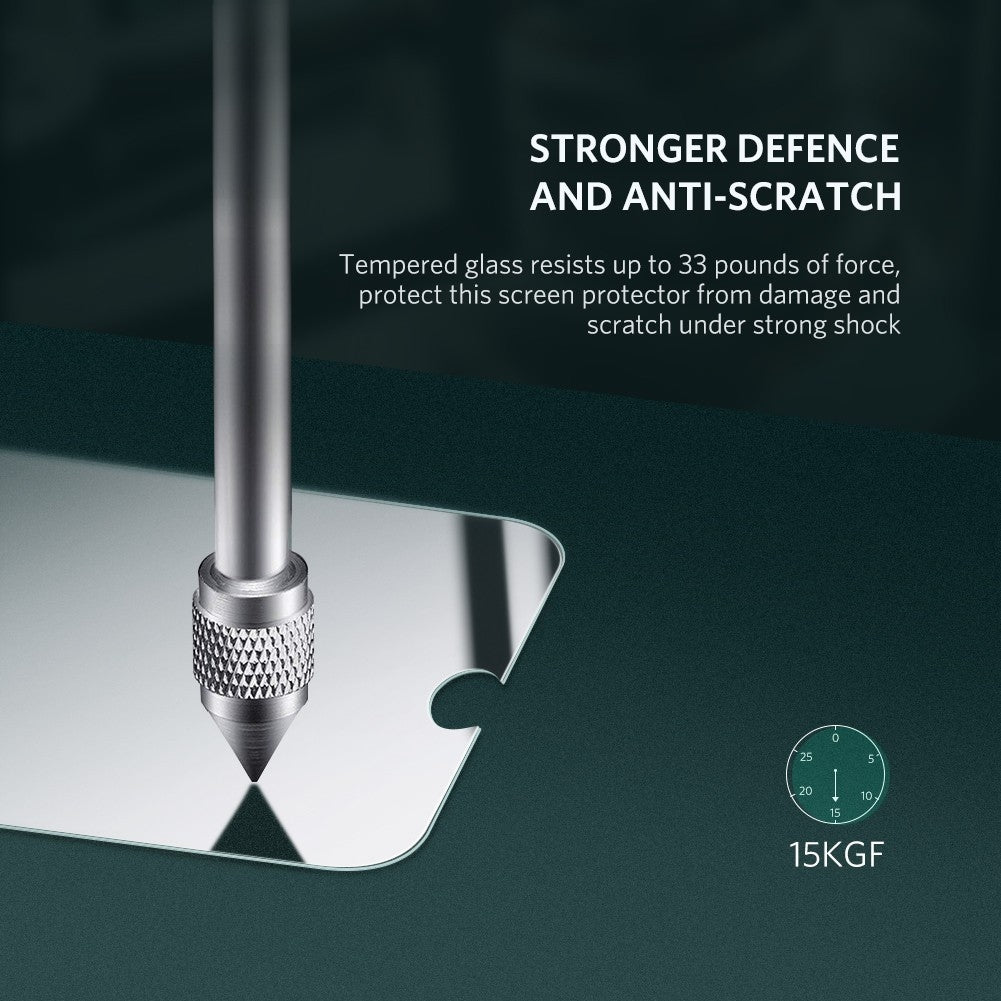 NNEDSZ  2.5D Round Edge HD Screen Protector, 2 Pack Tempered Glass For iPhone 7/8  Plus 5.5 inch 60395 - Image 3