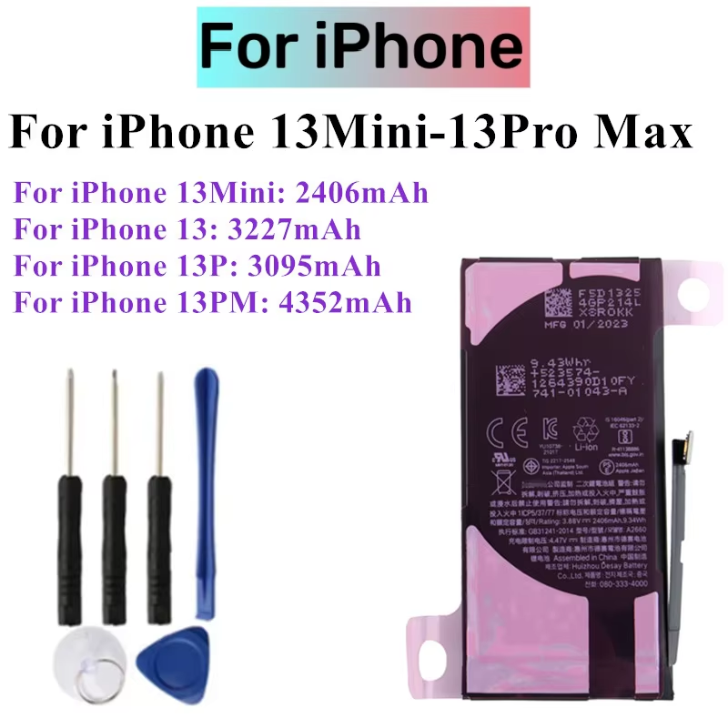Battery for  SE 2020 7 X XR XS MAX 8P 7 plus 11 Pro 12 Pro Max 13 Pro 14 plus 15Pro Max - Image 4