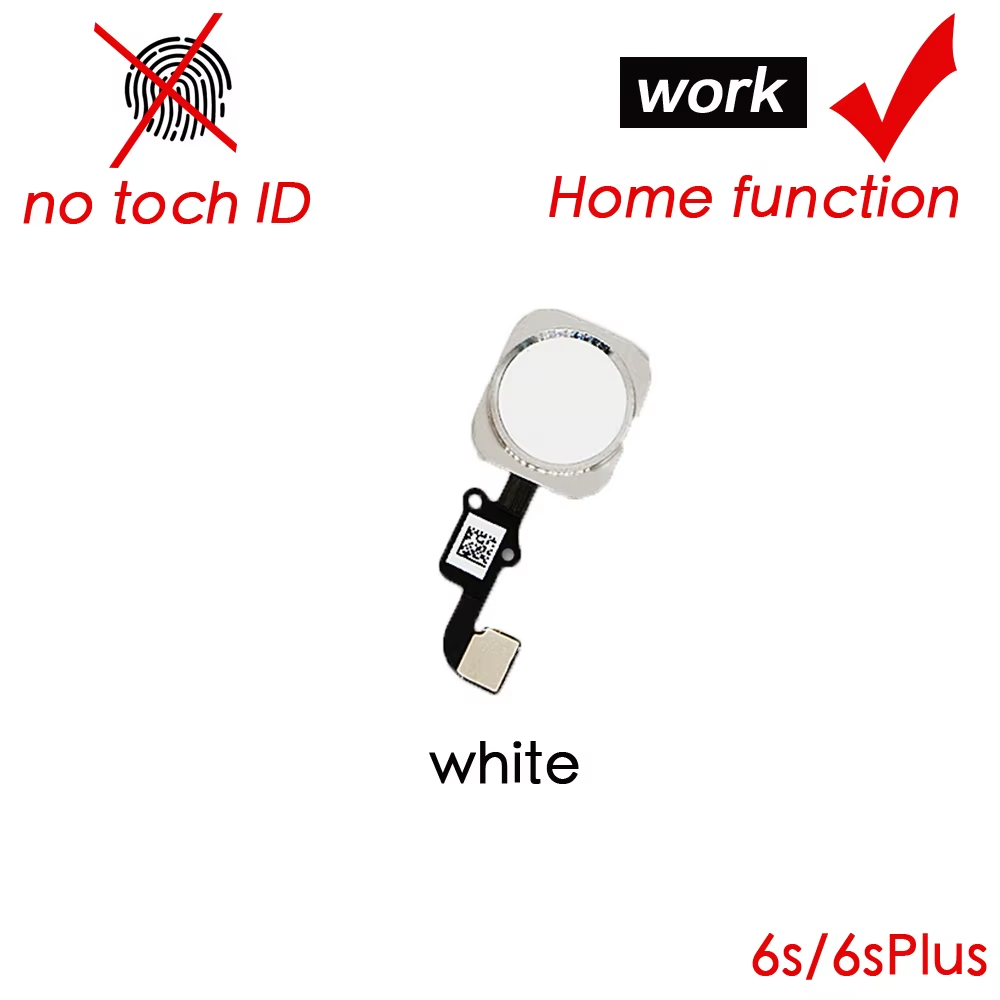 Home Button Flex Replacement for Iphone 5S 6 6S 6Splus 7 8 plus Menu Main Key Flex Cable NO Fingerprint - Image 19