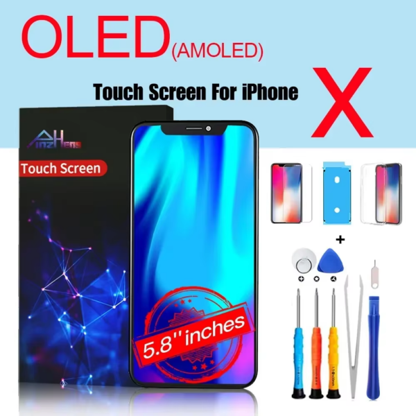 PINZHENG High Quality Display INCELL LCD OLED OEM AMOLED for Iphone XS MAX X XR 11 12 13 MINI PRO PROMAX Screen Replacement