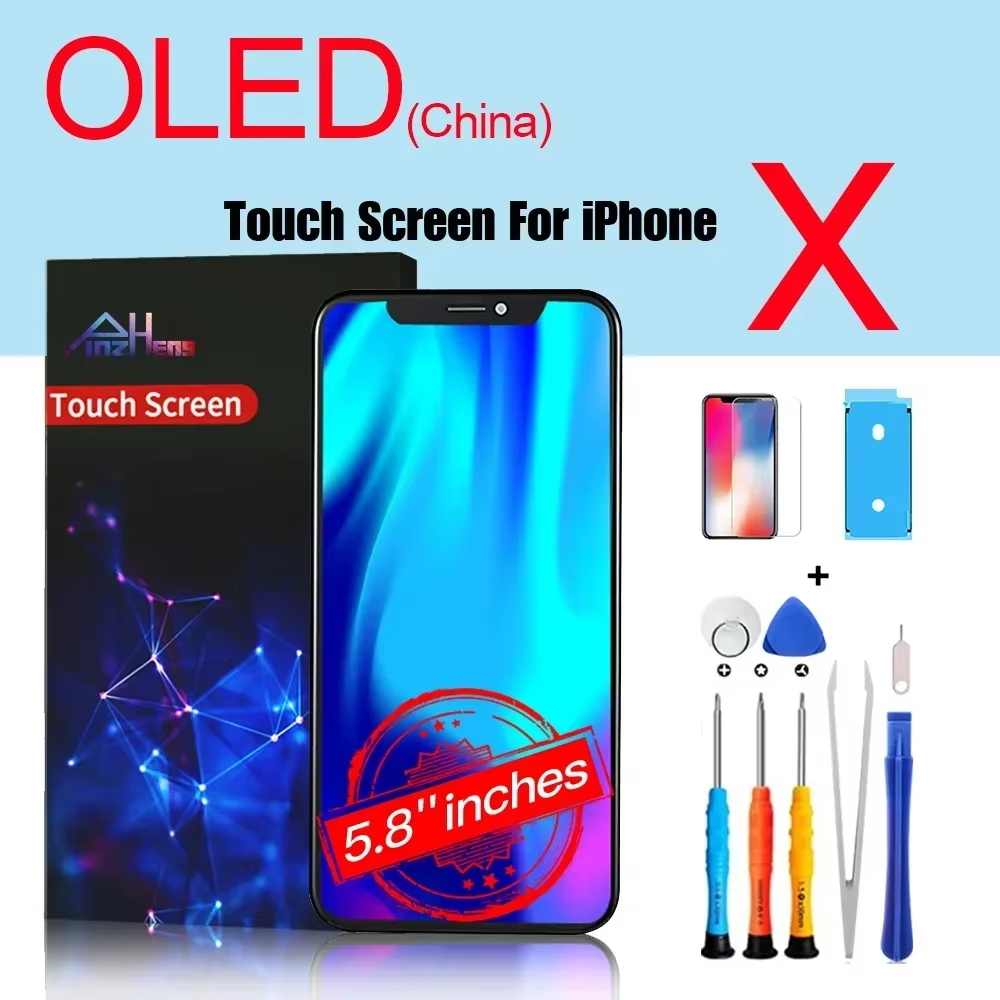 PINZHENG High Quality Display INCELL LCD OLED OEM AMOLED for Iphone XS MAX X XR 11 12 13 MINI PRO PROMAX Screen Replacement - Image 28