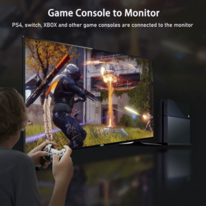 HDMI to VGA Support Computer Monitor Projector Laptop PC Xbox - Image 2