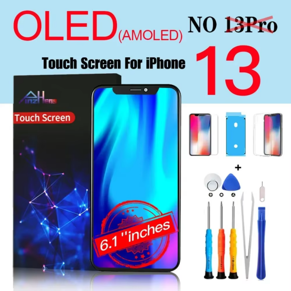 PINZHENG High Quality Display INCELL LCD OLED OEM AMOLED for Iphone XS MAX X XR 11 12 13 MINI PRO PROMAX Screen Replacement
