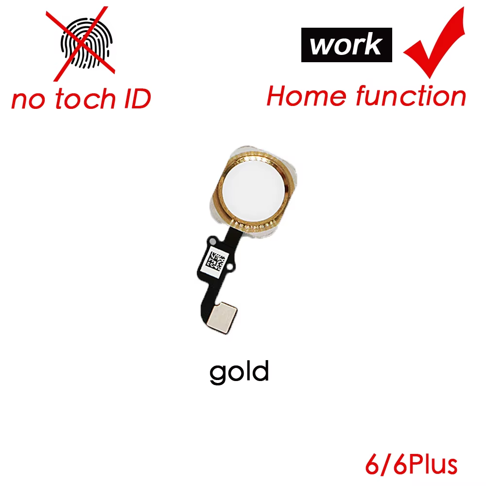 Home Button Flex Replacement for Iphone 5S 6 6S 6Splus 7 8 plus Menu Main Key Flex Cable NO Fingerprint - Image 18
