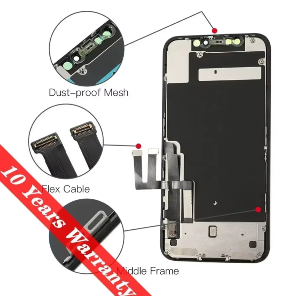 PINZHENG High Quality Display INCELL LCD OLED OEM AMOLED for Iphone XS MAX X XR 11 12 13 MINI PRO PROMAX Screen Replacement