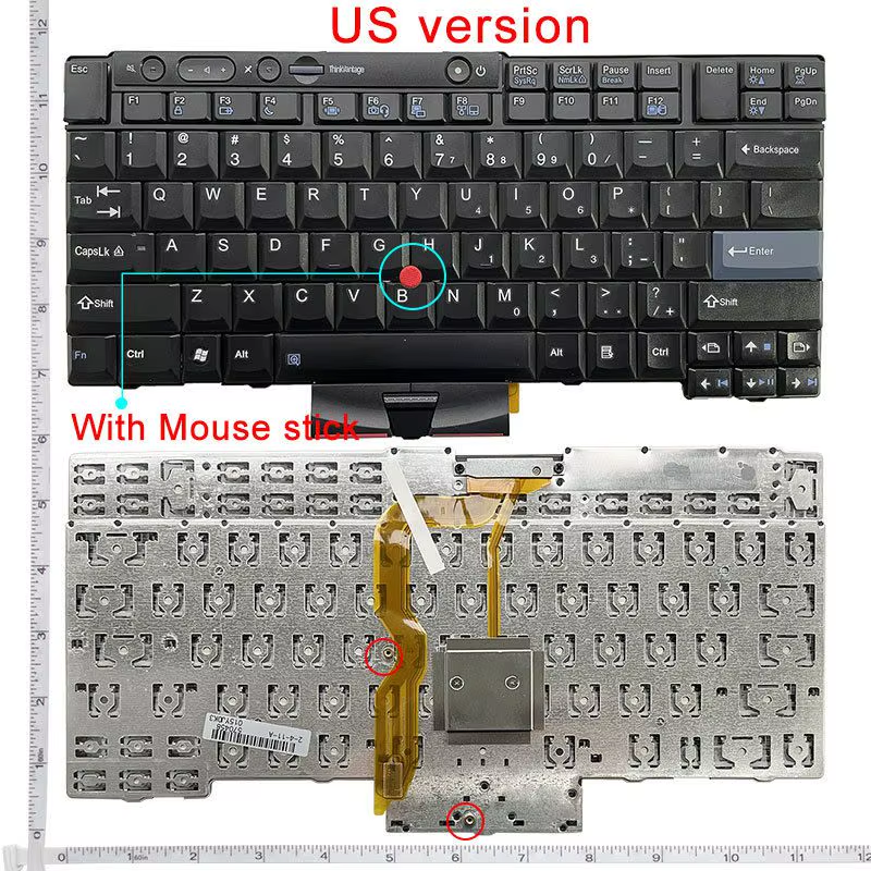 Lenovo Thinkpad Keyboard X220 X220I X220T T410I T510I W520 T420S T520I T410S - Image 2