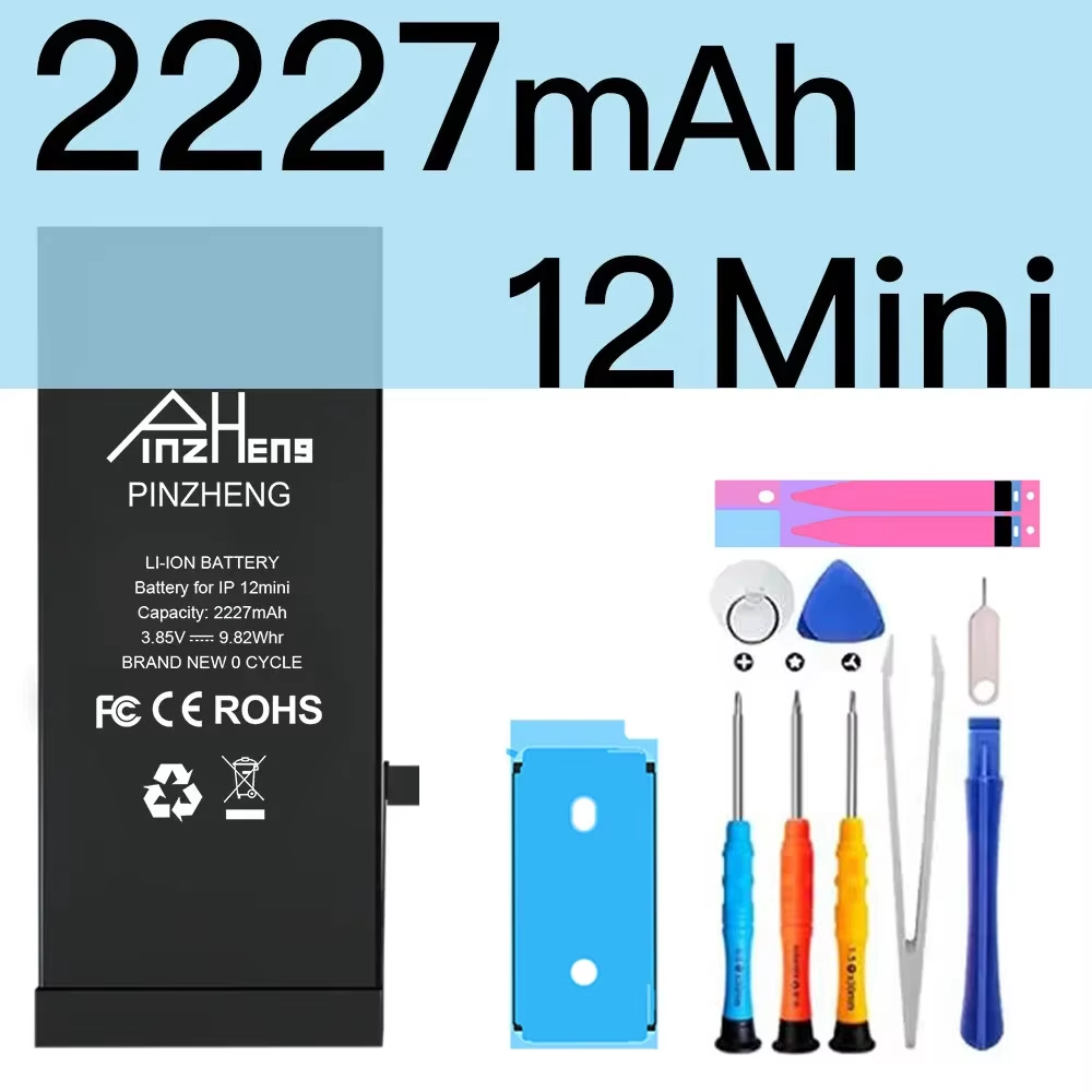 PINZHENG Battery for Iphone X XR XS 11 12 13 Mini Max Pro Promax Real High Capacity Replacement Bateria Warranty One Year - Image 9