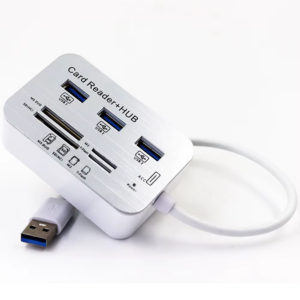 7-In-1 USB 3.0 Splitter, Card Reader, Computer Expansion - Image 2
