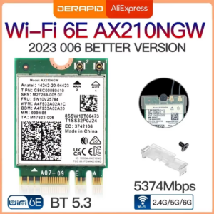 Tri Band Wifi6E AX210 Wireless 2.4Gbps Bluetooth 5.3 Wireless Wlan Wifi Card - Image 2