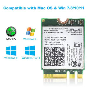 Wireless Network Card Wifi Dongle 802.11AC Dual Band 2.4G 5G - Image 4