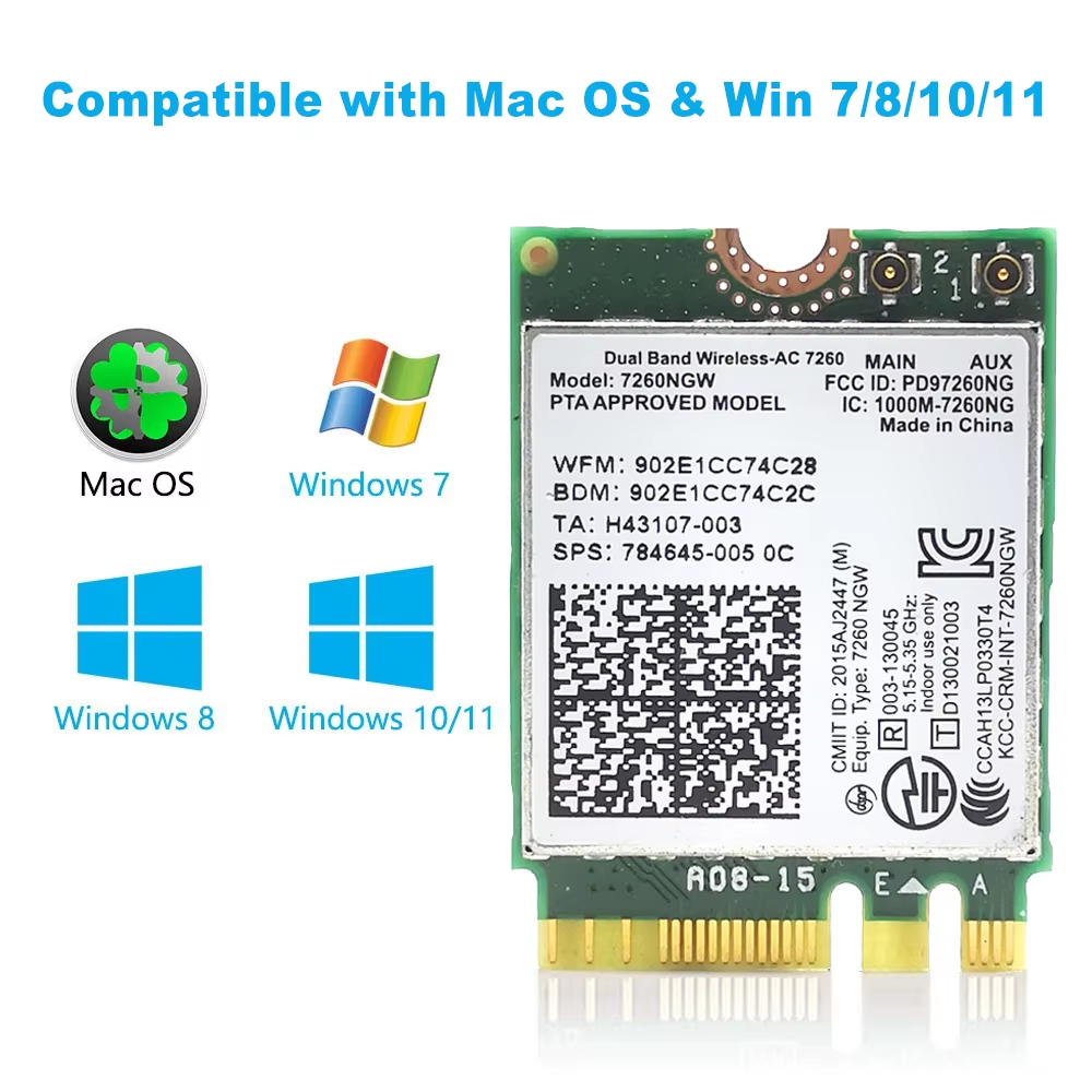 Wireless Network Card Wifi Dongle 802.11AC Dual Band 2.4G 5G - Image 4