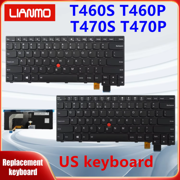 Lenovo Thinkpad T460S T470S T460P T470P US Notebook Keyboard