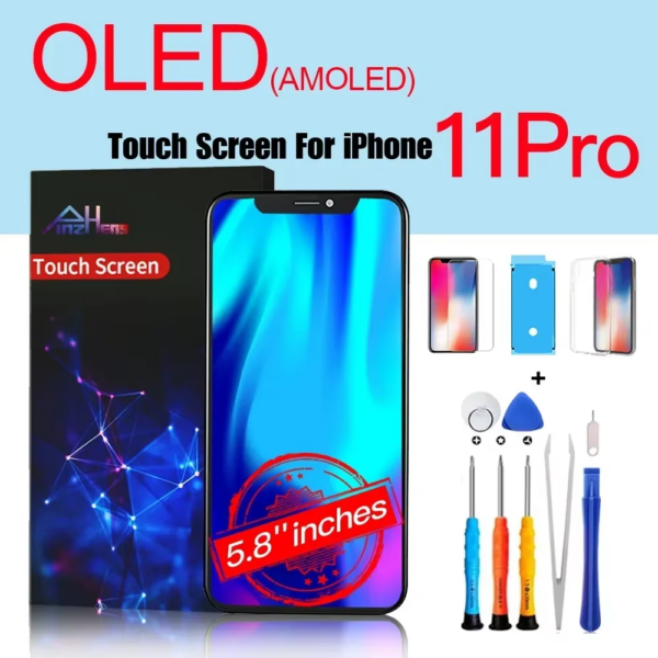 PINZHENG High Quality Display INCELL LCD OLED OEM AMOLED for Iphone XS MAX X XR 11 12 13 MINI PRO PROMAX Screen Replacement