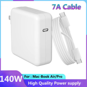 Power Adapter for Macbook Pro 16/15/14/13 Inch & Ipad Pro (2021-2018) 140W - Image 2