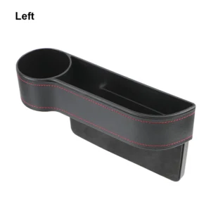 PU Leather Car Seat Gap Storage Box Universal Seat Gap Slit Box - Image 10
