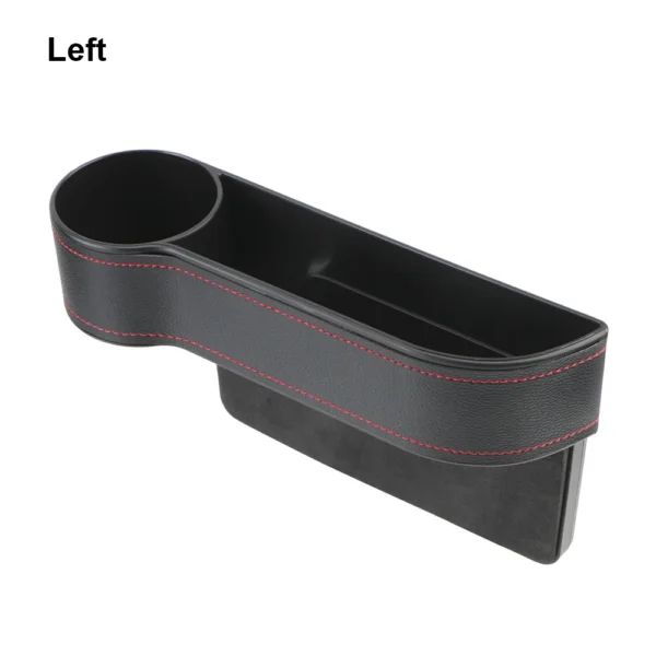 PU Leather Car Seat Gap Storage Box Universal Seat Gap Slit Box