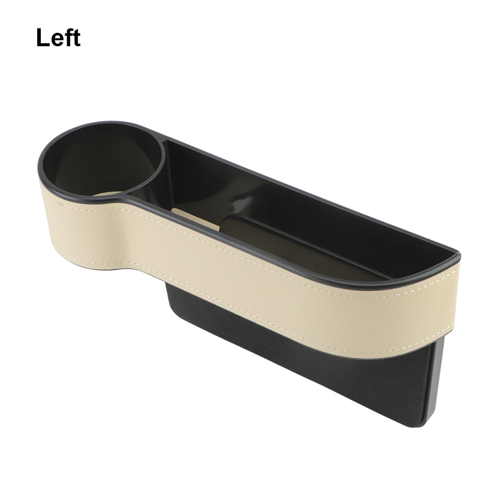 PU Leather Car Seat Gap Storage Box Universal Seat Gap Slit Box - Image 8