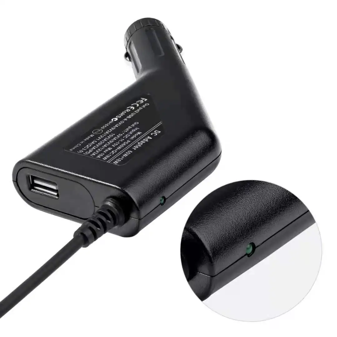 65W USB Type C  Laptop Car Charger Dc Power Supply Adapter for Macbook Lenovo - Image 4