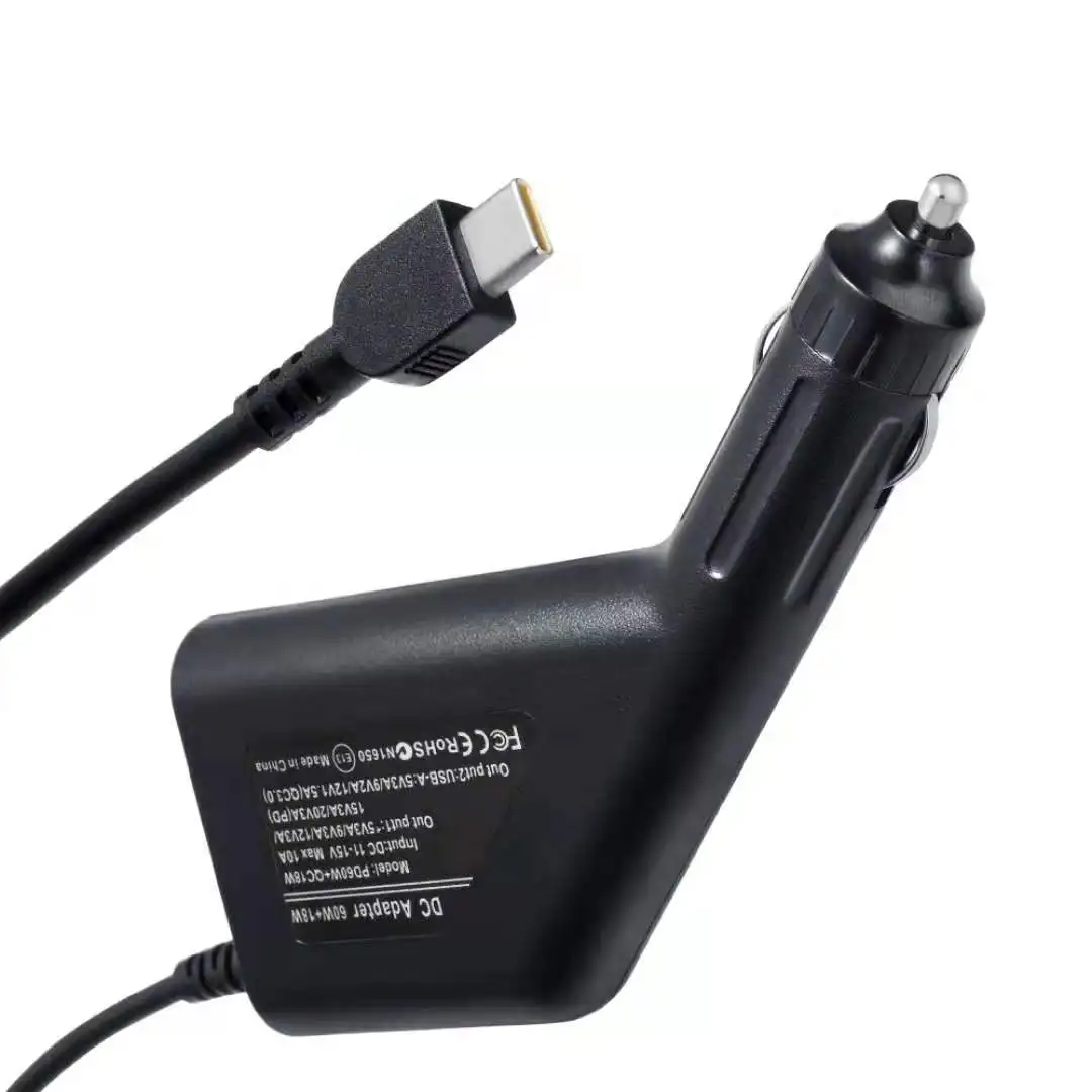 65W USB Type C  Laptop Car Charger Dc Power Supply Adapter for Macbook Lenovo - Image 6