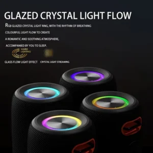 Outdoor Portable with Hand with RGB Light Speaker Subwoofer - Image 6