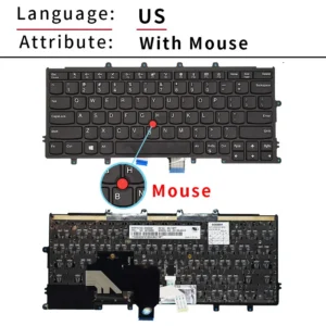 Lenovo Thinkpad Keyboard X230S X240 X240S X250 X250S X260 - Image 3