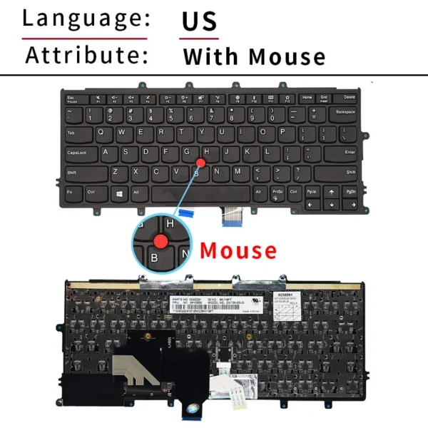 Lenovo Thinkpad Keyboard X230S X240 X240S X250 X250S X260