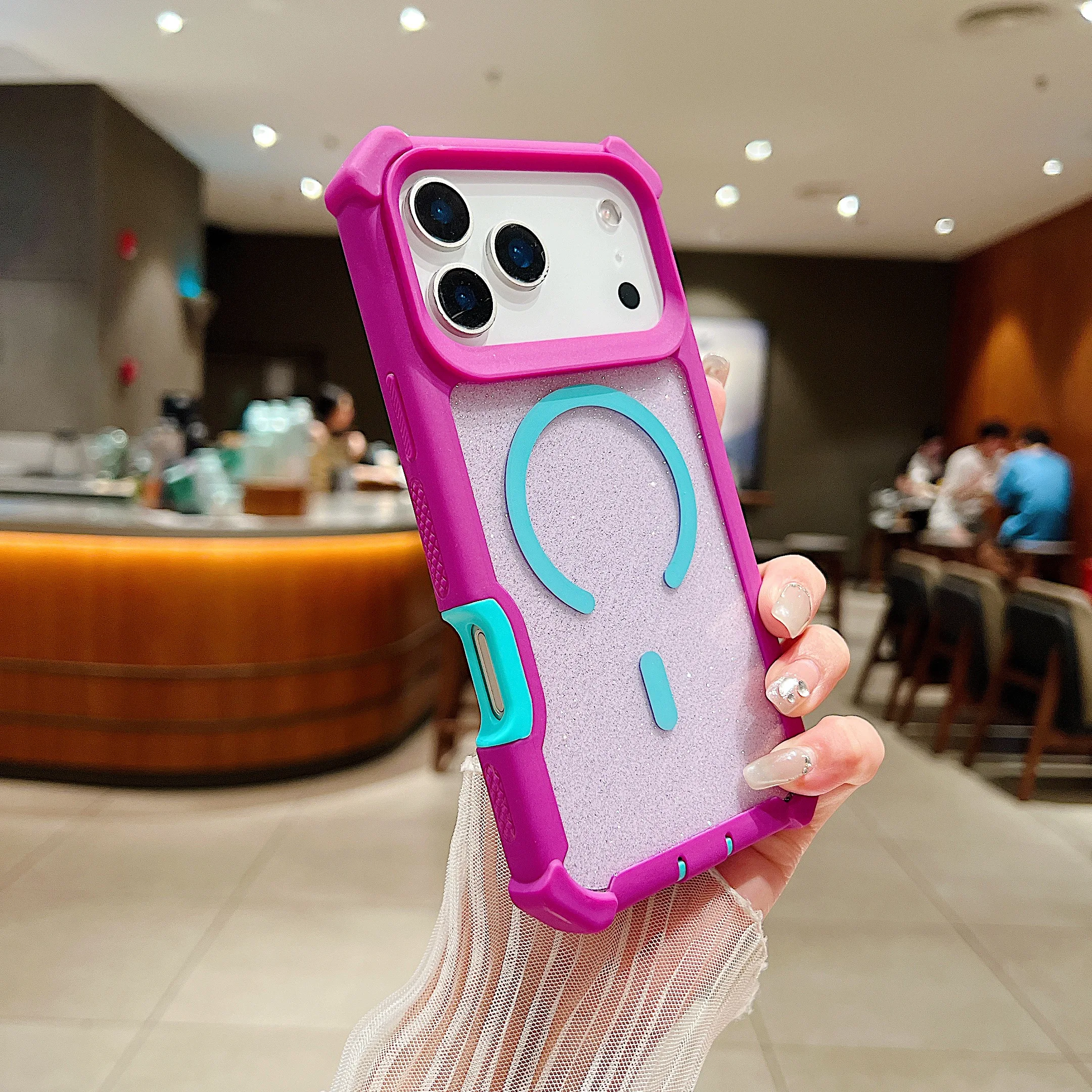 Magnetic Case for Iphone 17 Air 16 15 14 plus 13 12 Pro Max - Image 69