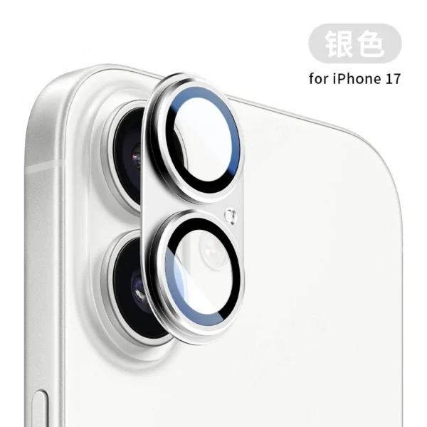 Metal Glass Camera Lens Protector Cover for Iphone Air 17 Pro Max 17Pro