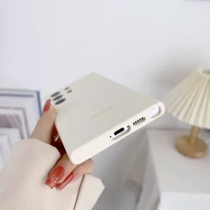 Galaxy S24 Uitra S23 Ultra Silky Silicone Cover Luxury Soft Touch - Image 5