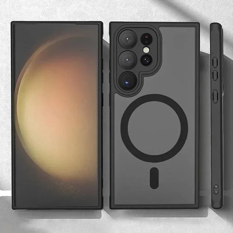 Luxury Matte Phone Case for Samsung Galaxy S26 S25 S24 S23 Ultra plus - Image 6