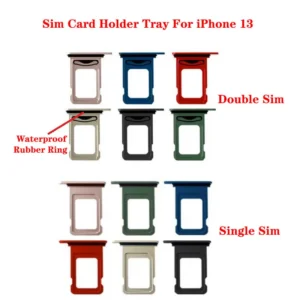 Iphone 13 Dual Single Sim Card Tray Slot Holder Replacement Parts - Image 6