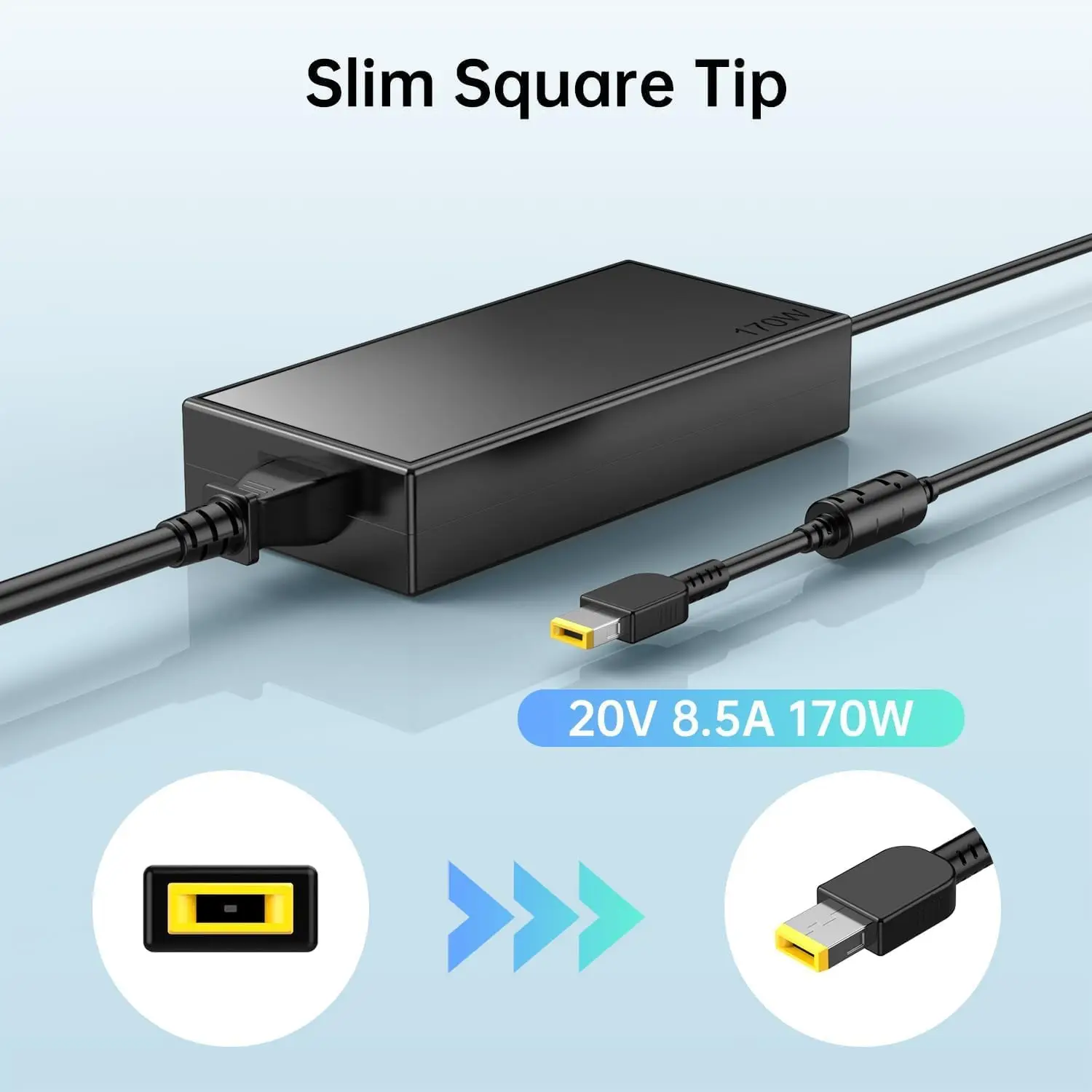 Lenivo Thinkpad PowerPack Adapter Charger  P1 P15 P17 P73 W540 W541 - Image 3