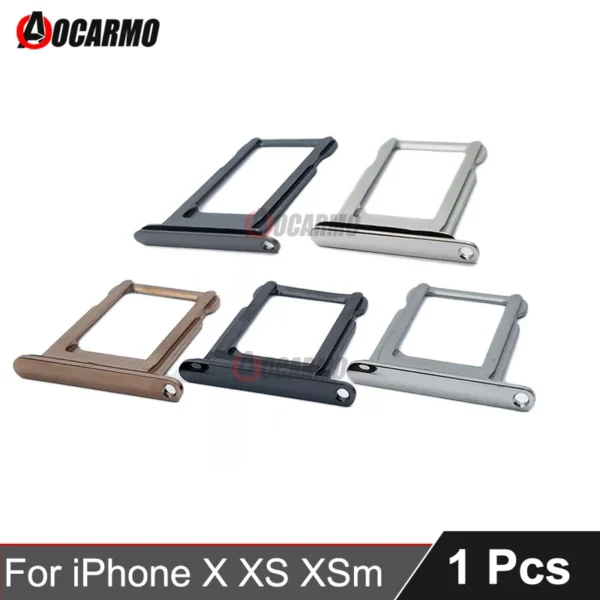 Iphone X XS Max SIM Card Tray Stainless Steel Drawer Holder