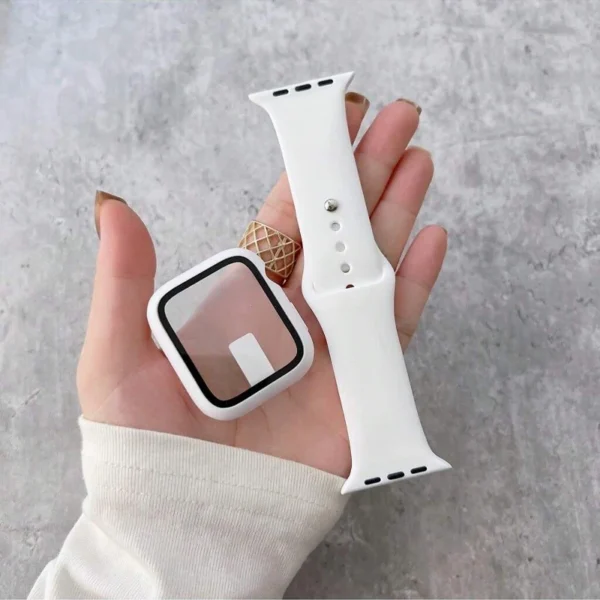 Case+Strap for iWatch Band 45Mm 44Mm 41Mm 40Mm 42Mm 38Mm 44 Mm