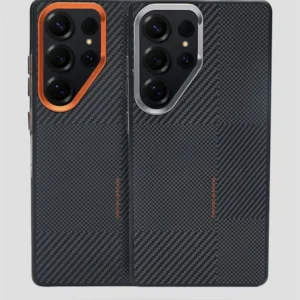 Matte Carbon Fiber Case for Samsung Galaxy S25 S24 S23 Ultra